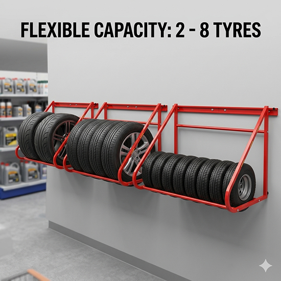 wall mount tire rack (SKU 12005) wall mount tire rack (sku 12005)