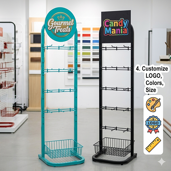 flooring candy display stand (sku 17003)