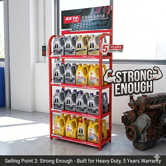 motor oil rack (sku 12026)