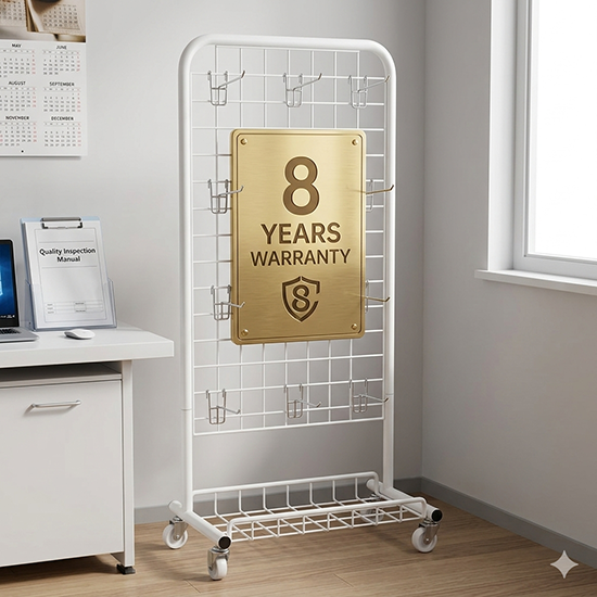 snacks display stand with wheels (sku 17004)