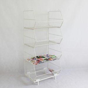 multilayer snacks display baskets (sku 17005)